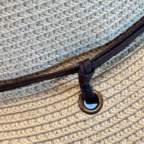 EUC ~ Peter Grimm True Character Crushable Packable Wide Brim Straw Sun Hat - Picture 7 of 13